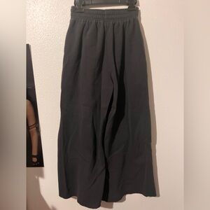 Black Wide-Leg Target Pants